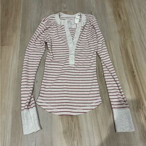 Striped Long Sleeve Top